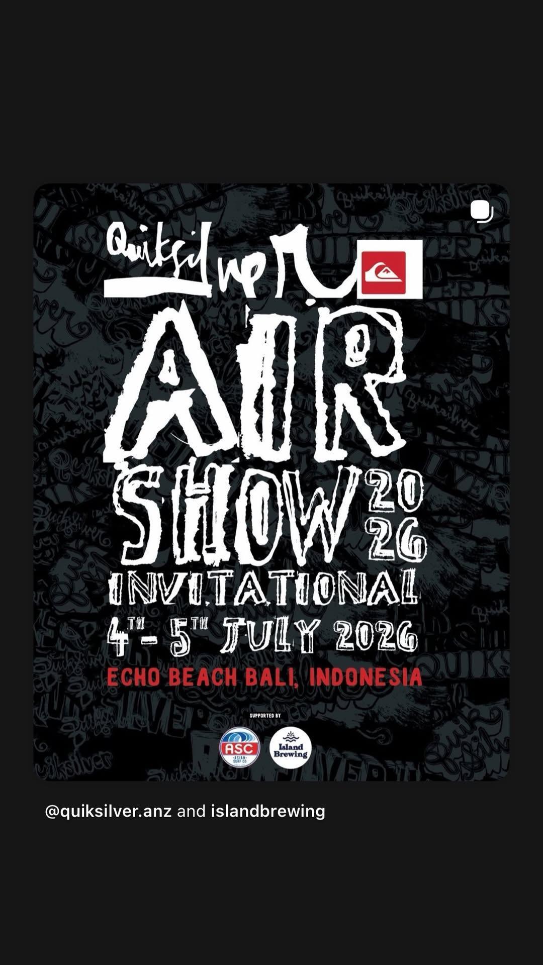 Quiksilver Air Show Invitational at Echo Beach