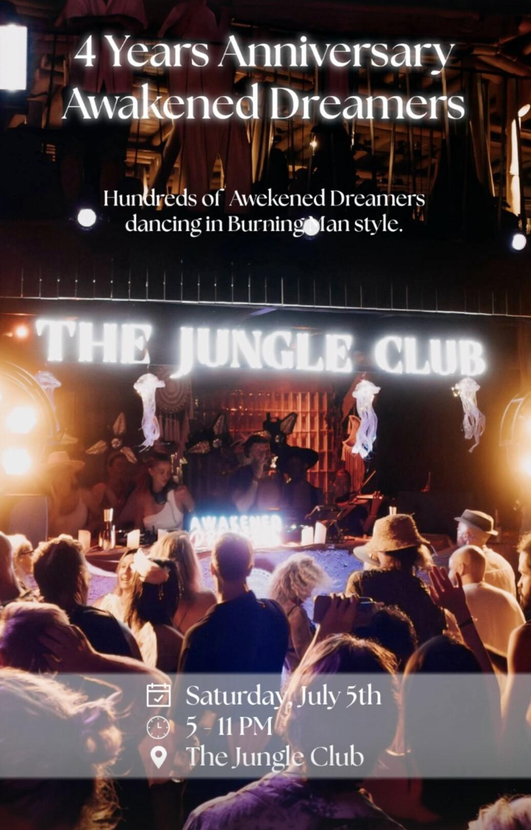 Awakened Dreamers at Jungle Club