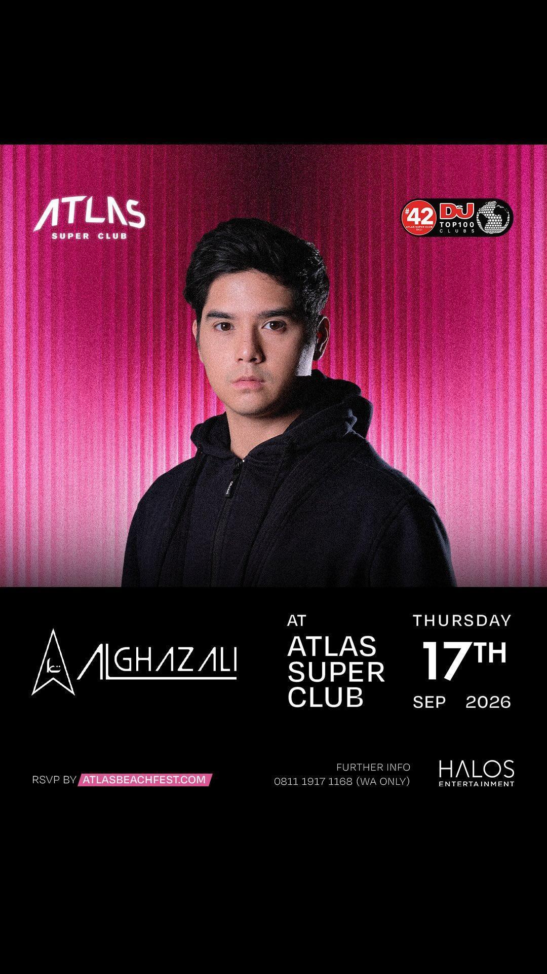 Al Ghazali at Atlas Super Club