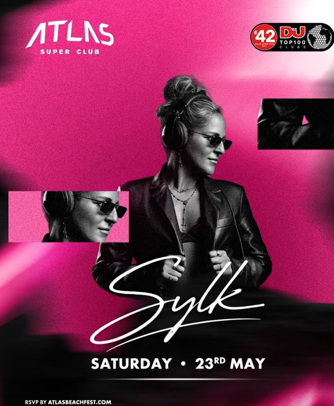 DJ Sylk Bali nightclub event at Atlas Super Club