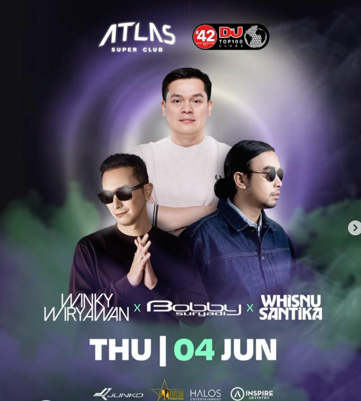 Indonesian DJ night Bali at Atlas Super Club