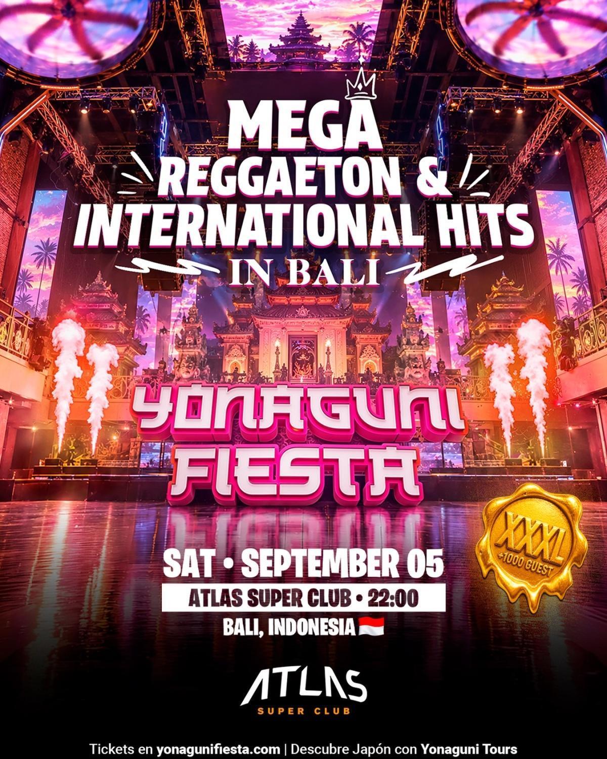Reggaeton. International hits. Bali nights. at Atlas Super Club Reggaeton. International hits. Bali nights. at Atlas Super Club