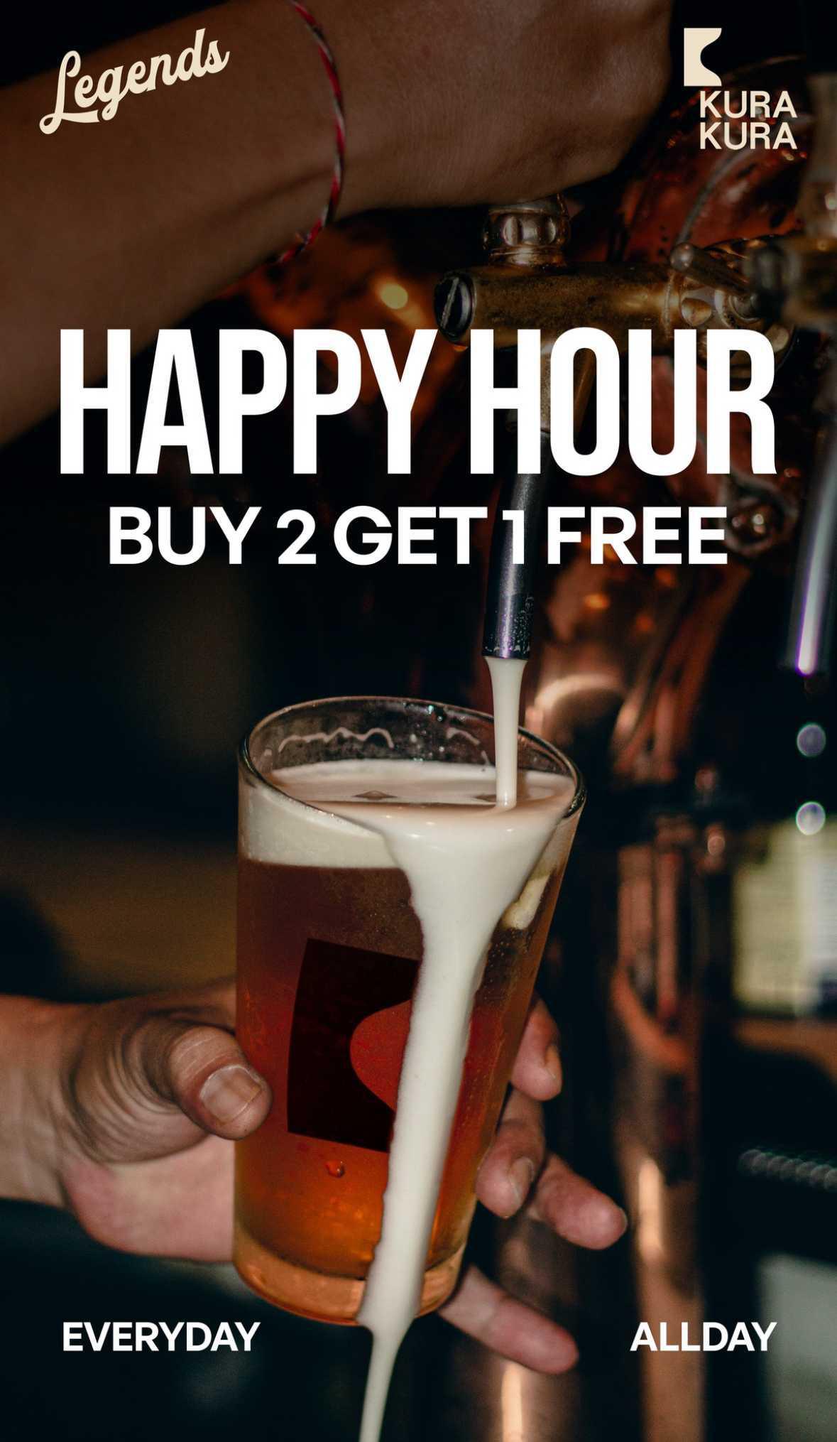 Happy Hour at Legends Bistro Bali