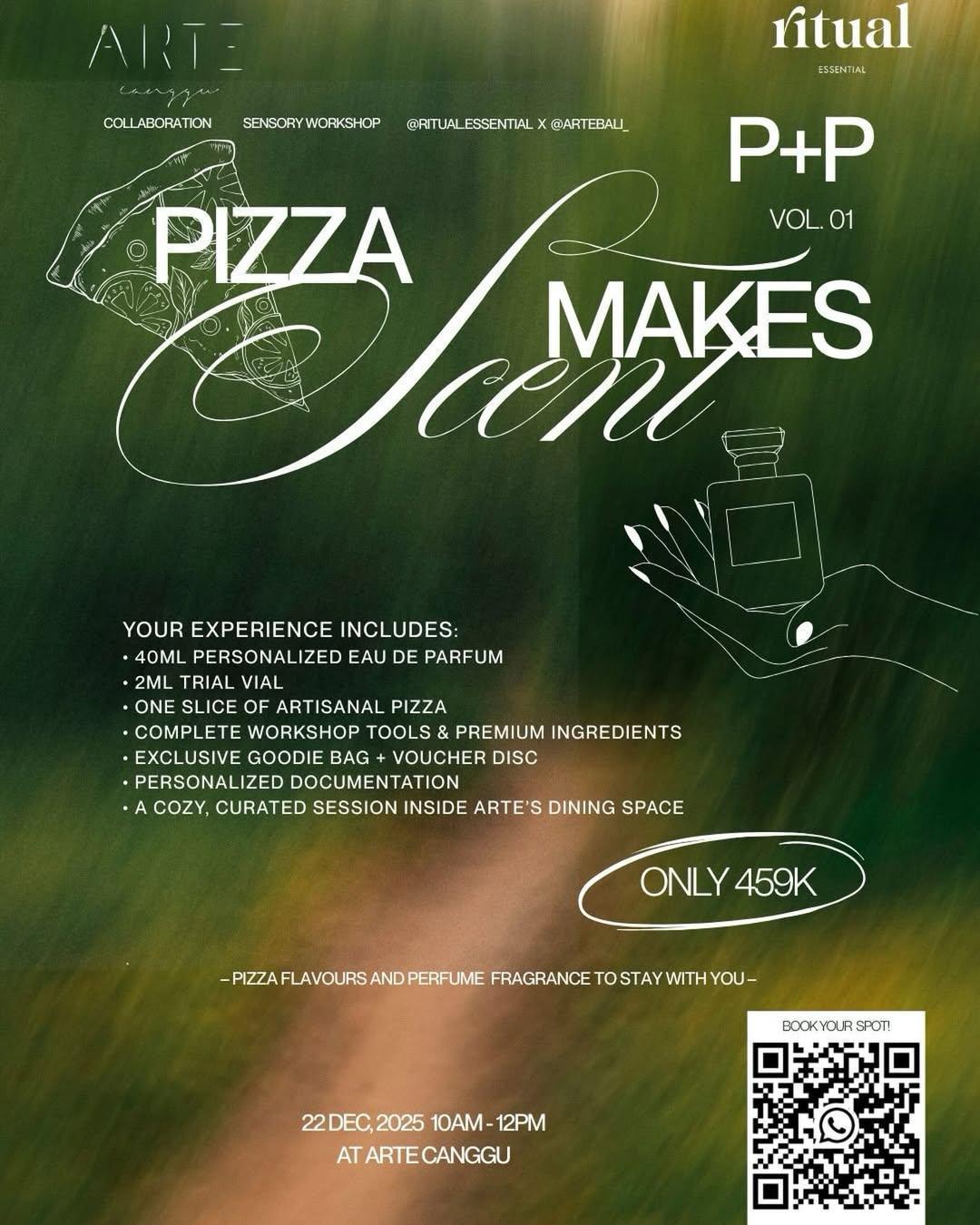 Pizza Makes Scent at ARTE Canggu