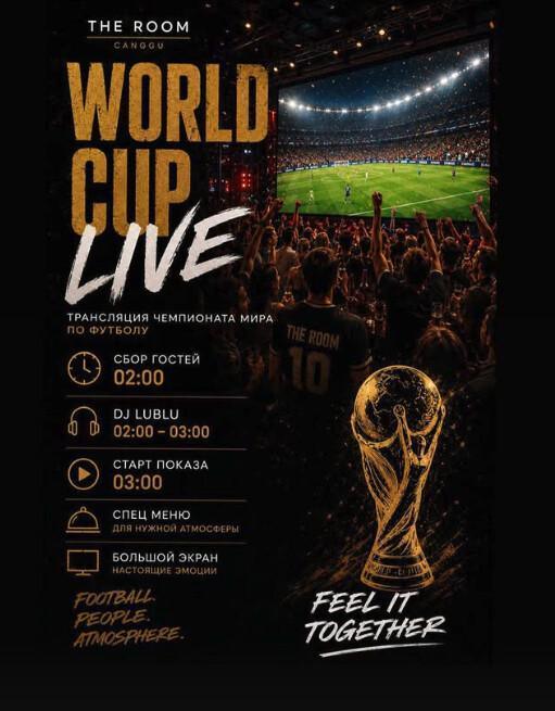 World Cup at The Room Bali