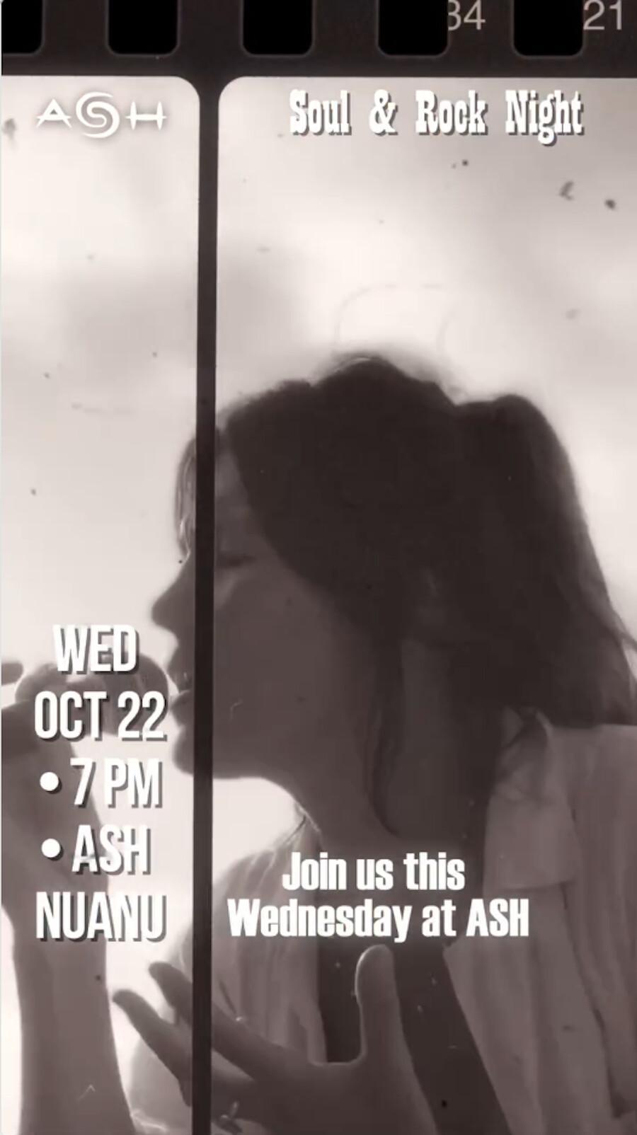 Soul & Rock Night at Ash Nuanu 