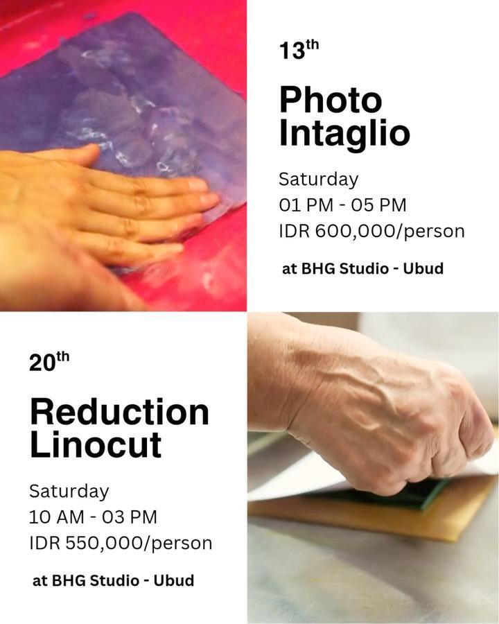 June Workshop Schedule at Black Hand Gang ID