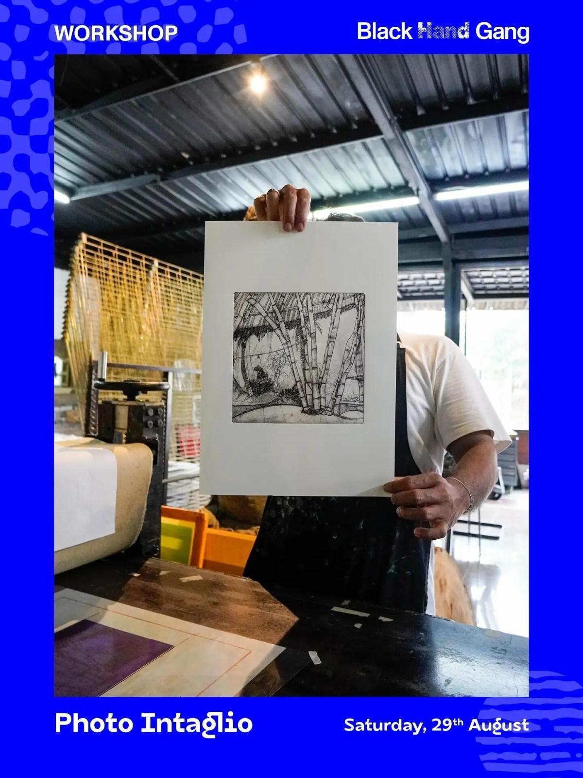 Photo Intaglio Workshop at Black Hand Gang ID Photo Intaglio Workshop at Black Hand Gang ID