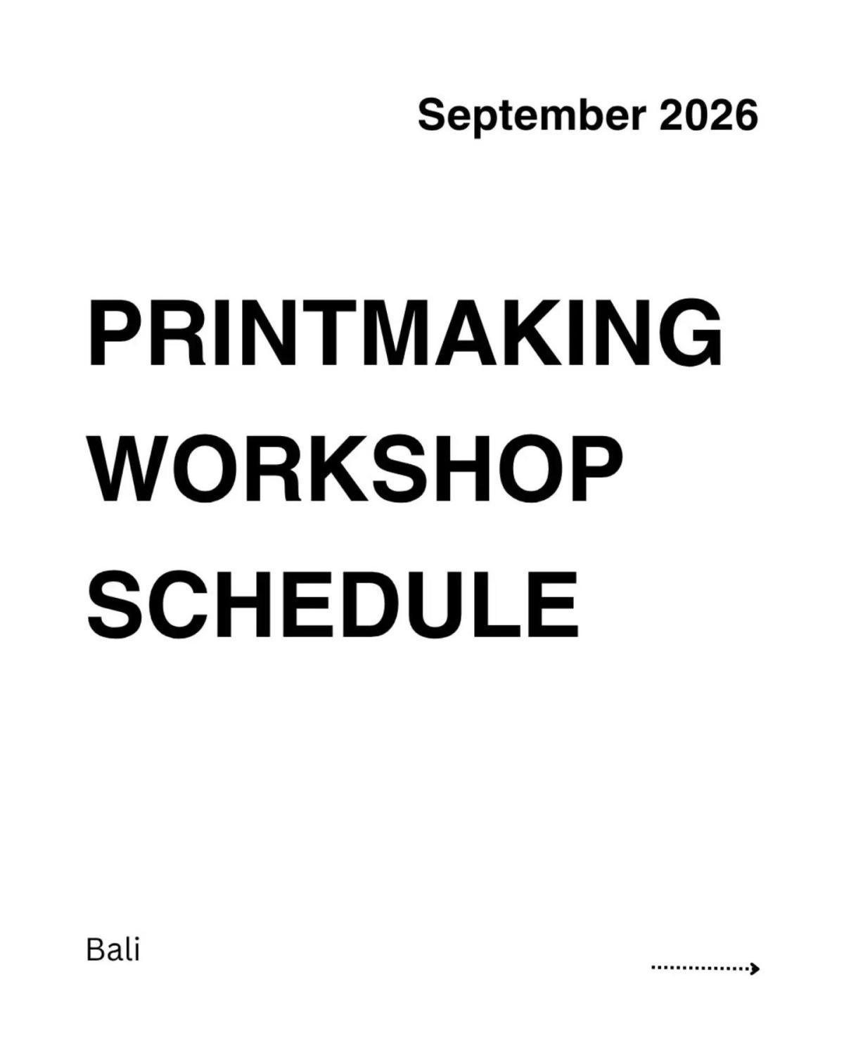 This Month at Printmaking Studio at Black Hand Gang ID This Month at Printmaking Studio at Black Hand Gang ID