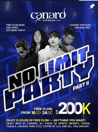 No Limit Party at Canard Taproom