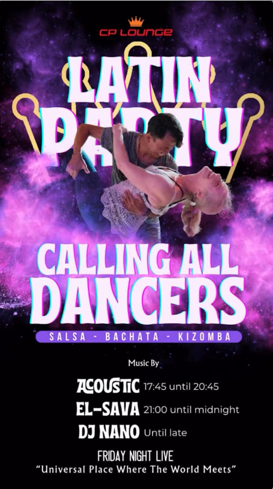 Latin Party at CP Lounge Ubud Bali