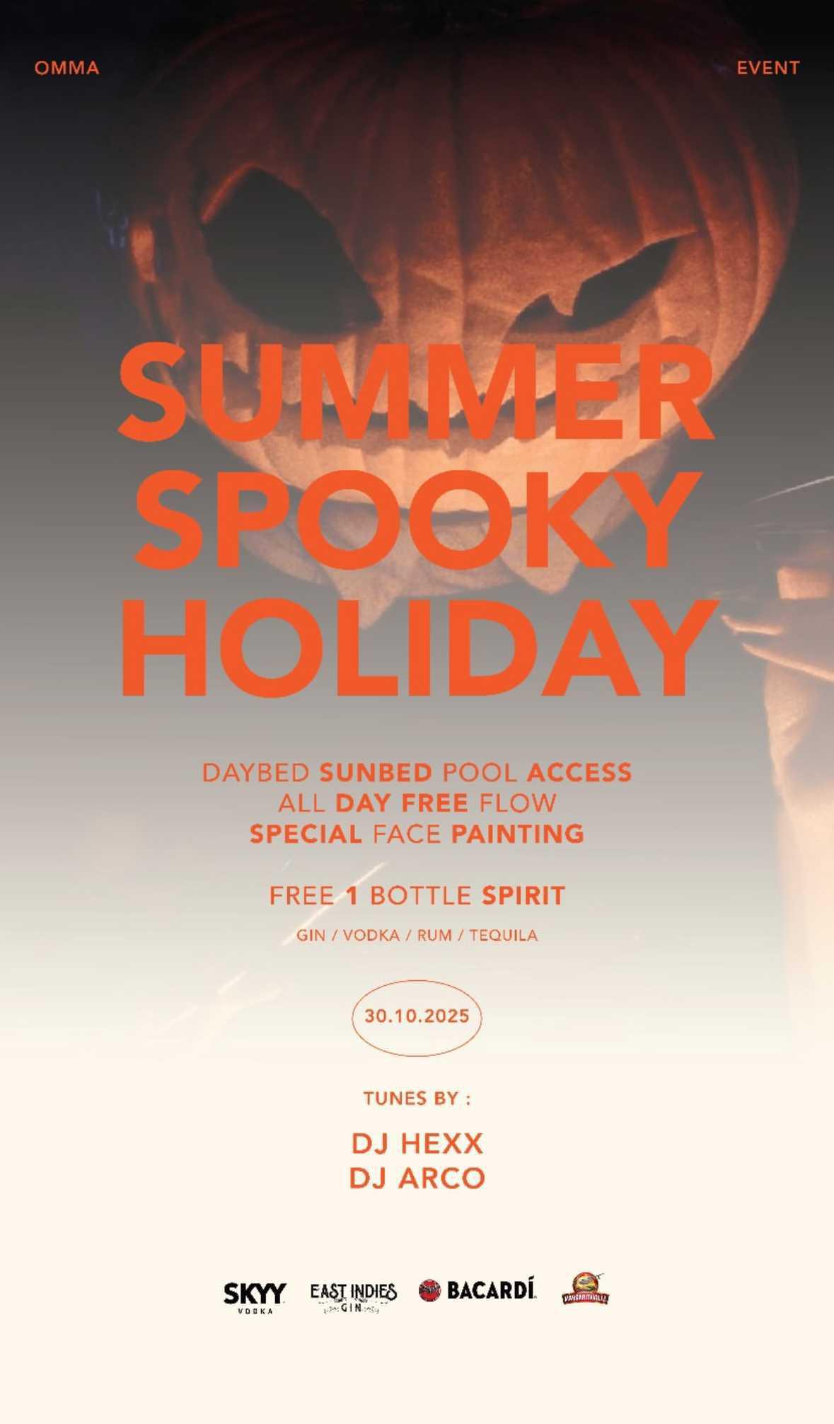 HALLOWEEN at Omma Day Club