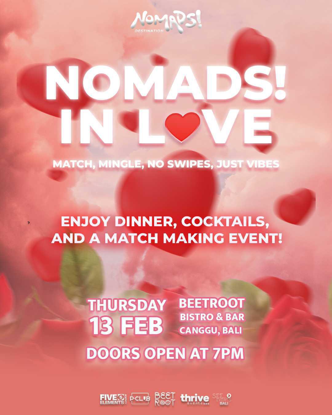 Nomads In Love at Beet Root Bistro Bar