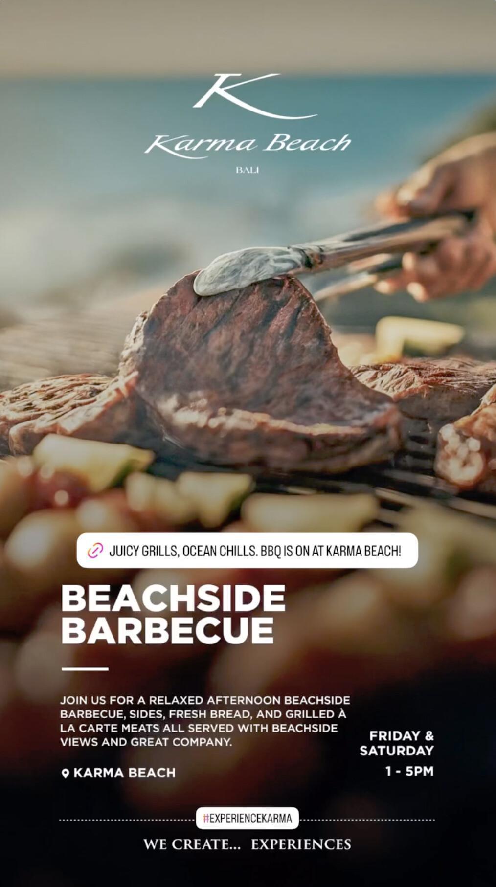 Beachside Barbecue at Karma Beach Club