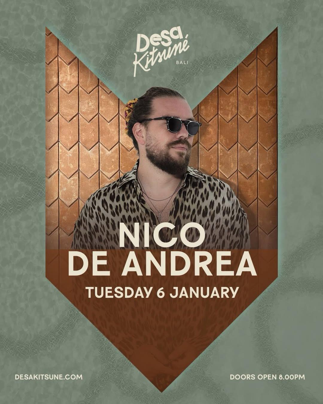 Nico De Andrea at Desa Kitsune Bali