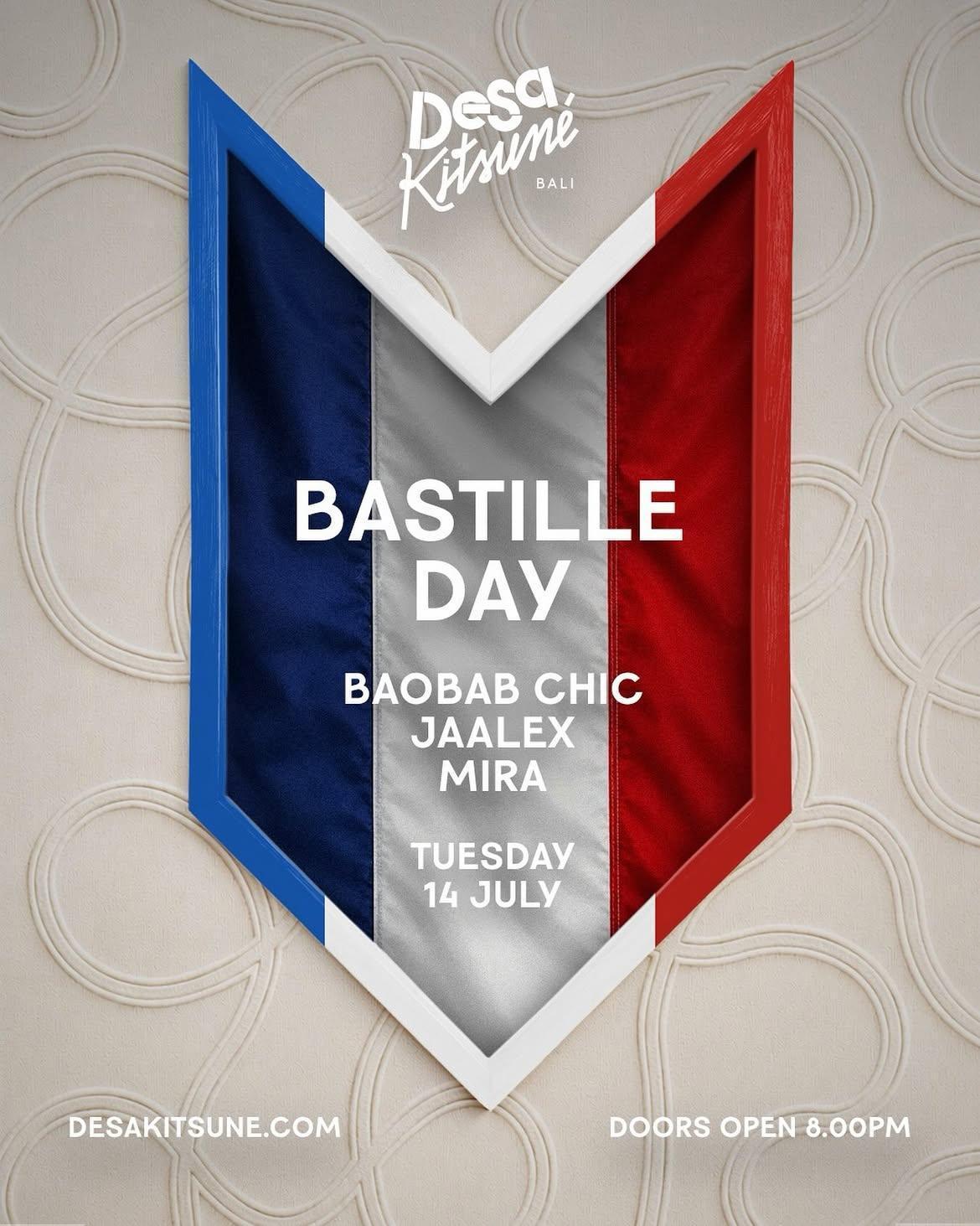 Bastille Day at Desa Kitsune Bali Bastille Day at Desa Kitsune Bali