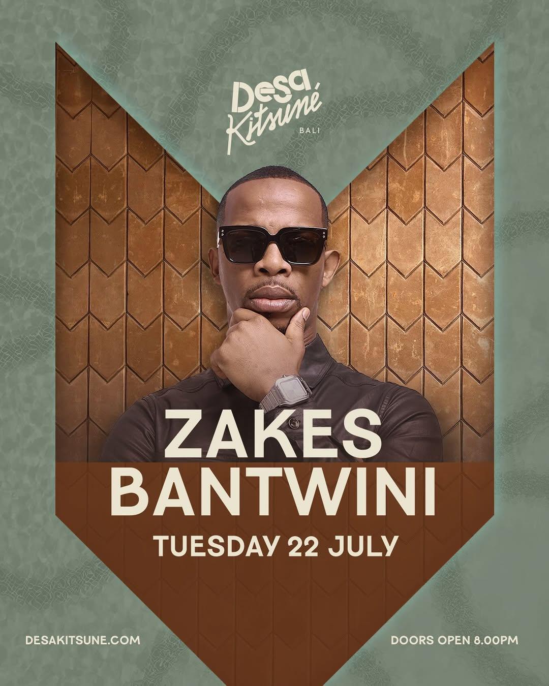 Zakes Bantwini at Desa Kitsune Bali