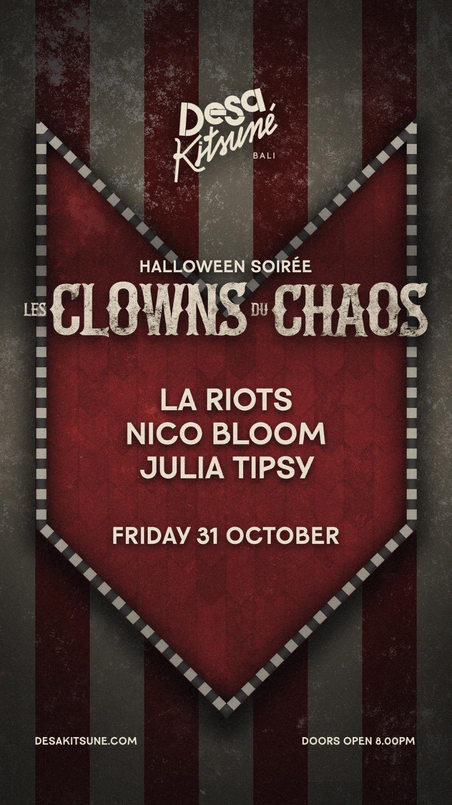 Les Clowns du Chaos at Desa Kitsune Bali