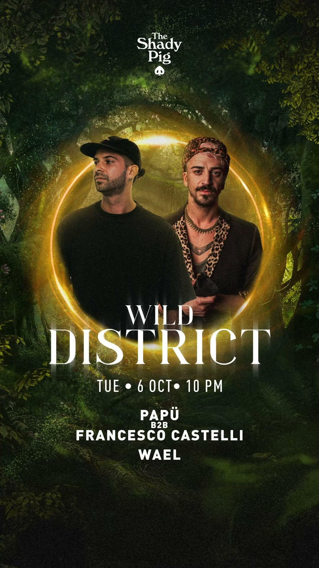 Wild District at The Shady Pig Berawa