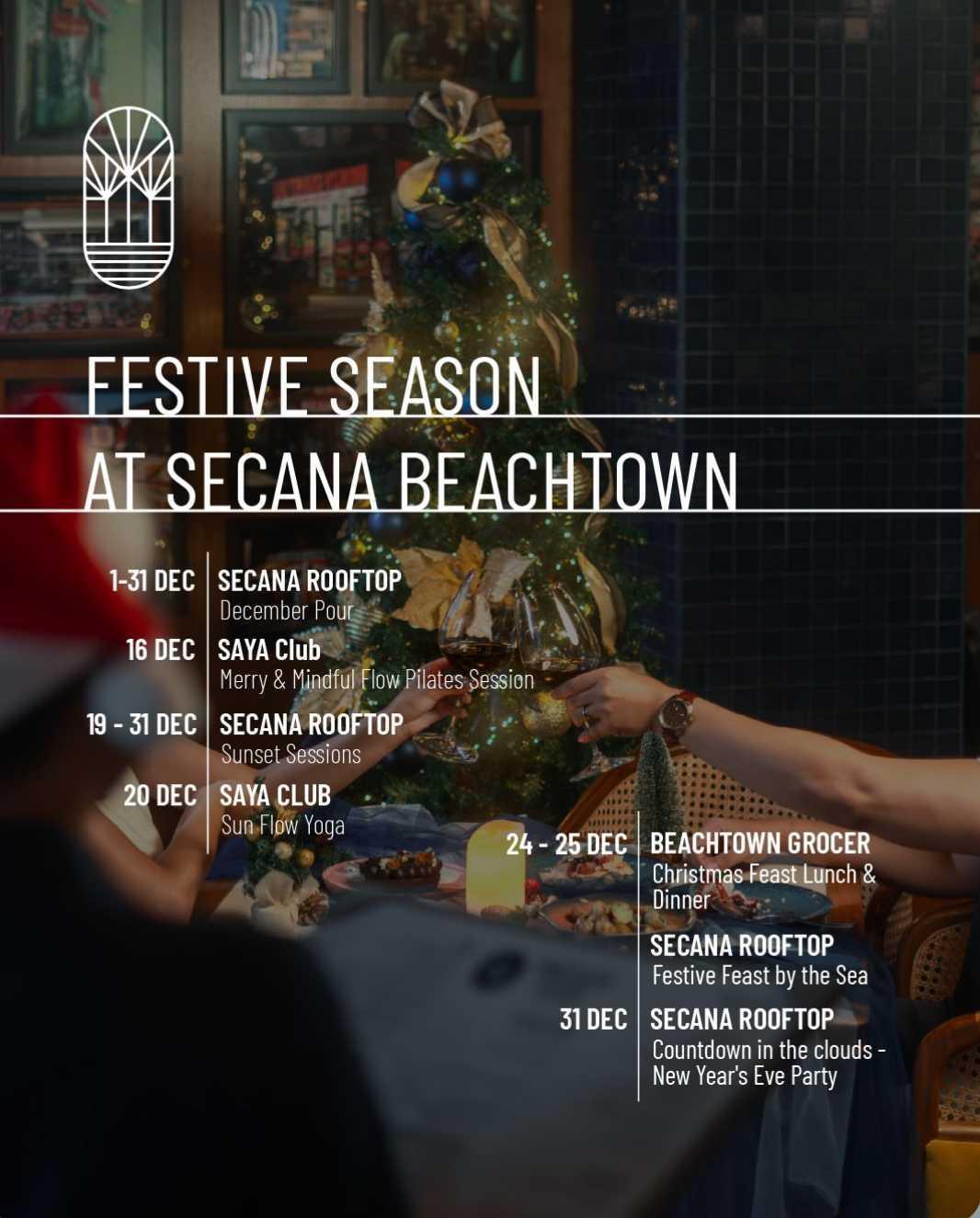 Festive Season at Secana Rooftop
