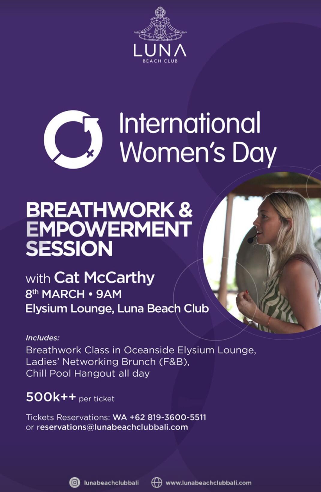 International Women's Day at Luna Beach Club