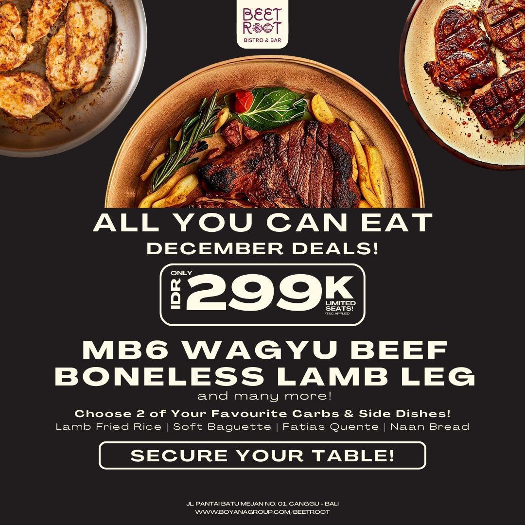 All You Can Eat at Beet Root
