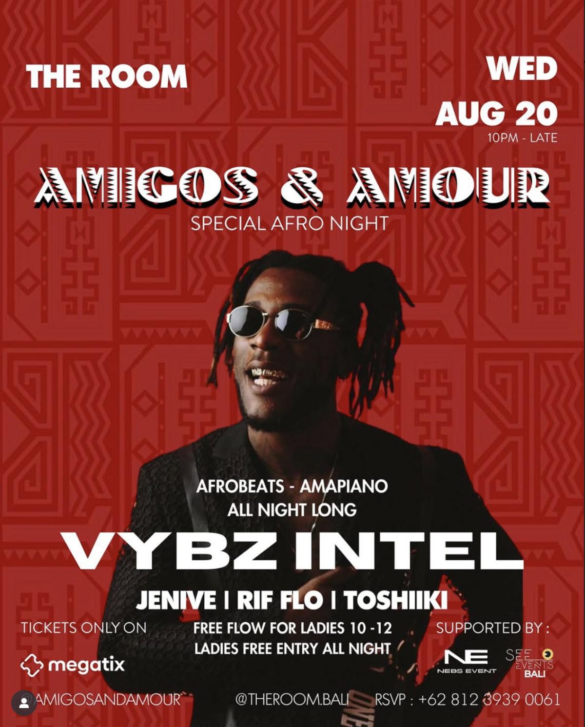 Amigos & Amour at The Room Bali