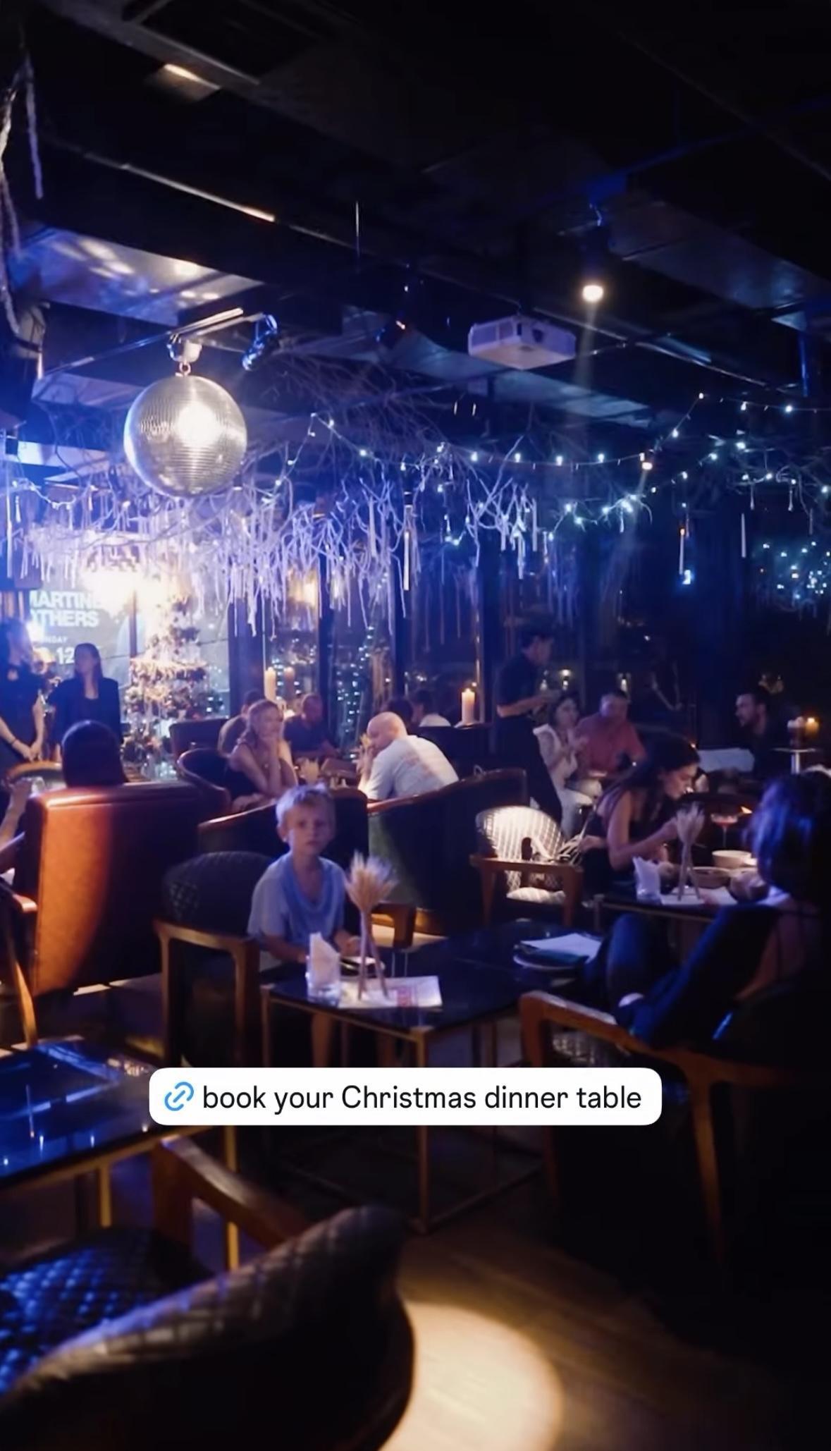 Christmas dinner at Hubble
