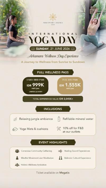 International Yoga day at Arkamara Dijiwa