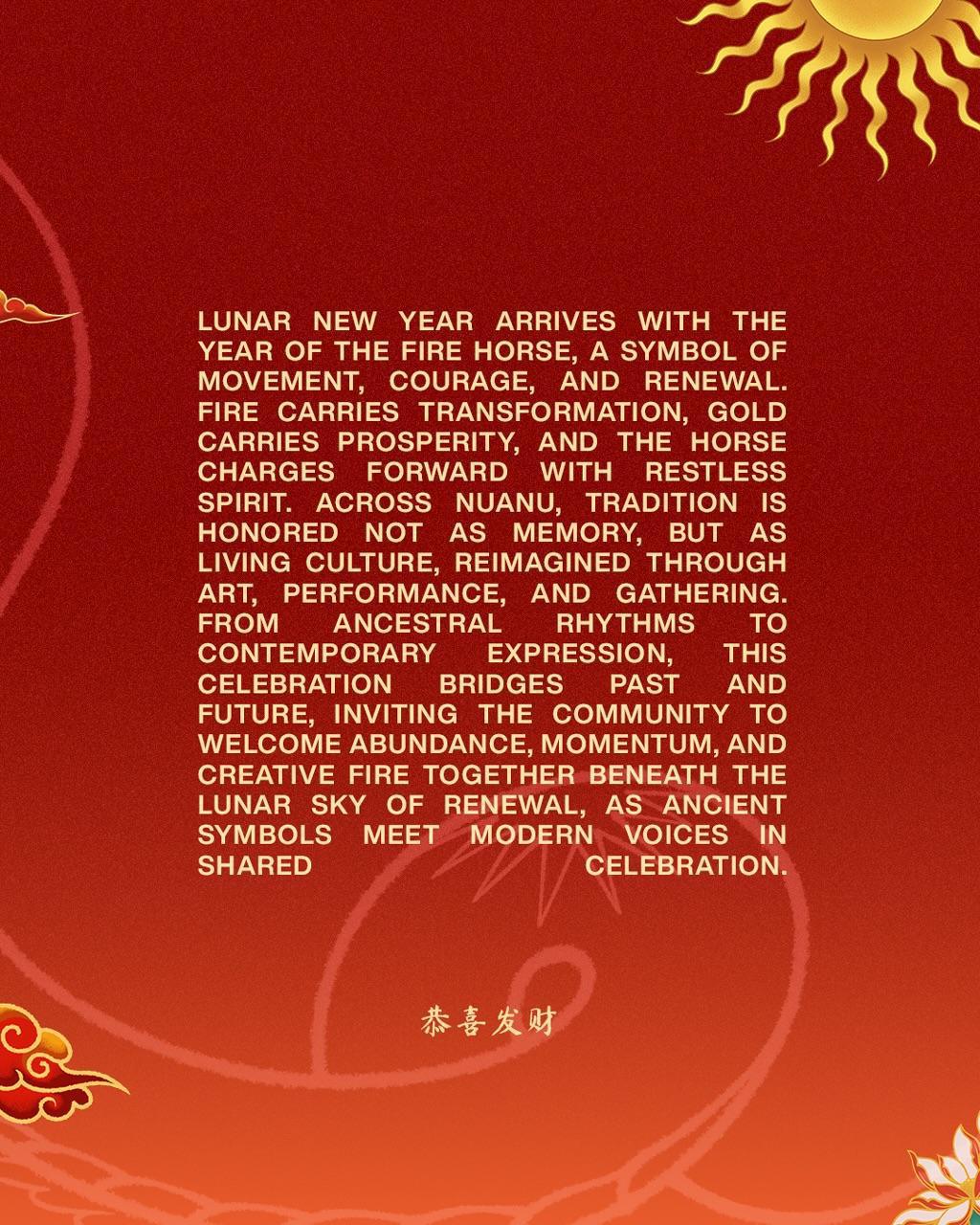 Lunar New Year at Nuanu Creative City