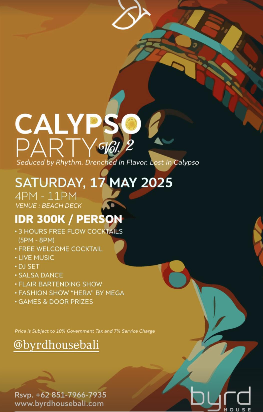 Calypso Party at Byrd House 