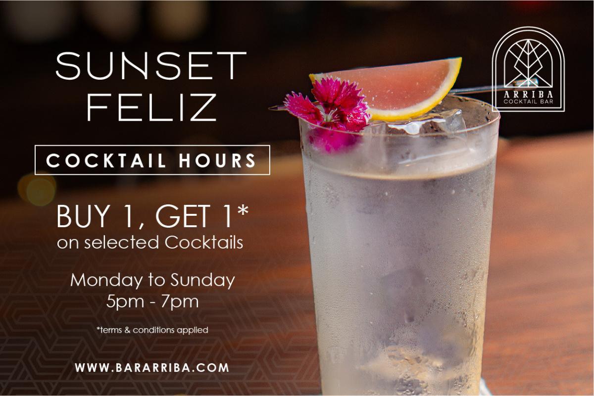 Sunset Feliz at ARRIBA Bali