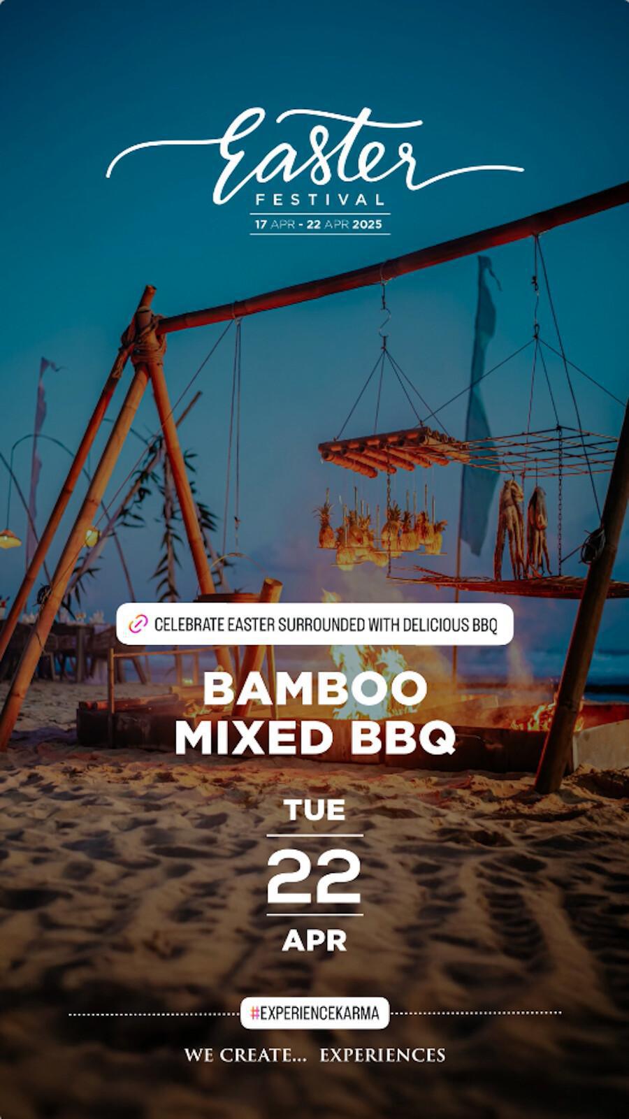 Bamboo Mixed BBQ at Karma Beach Bali