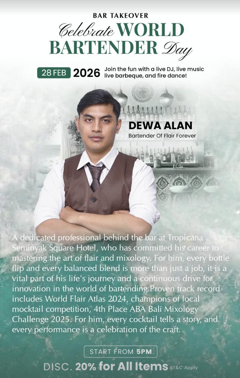 Bartender day at Canna Bali