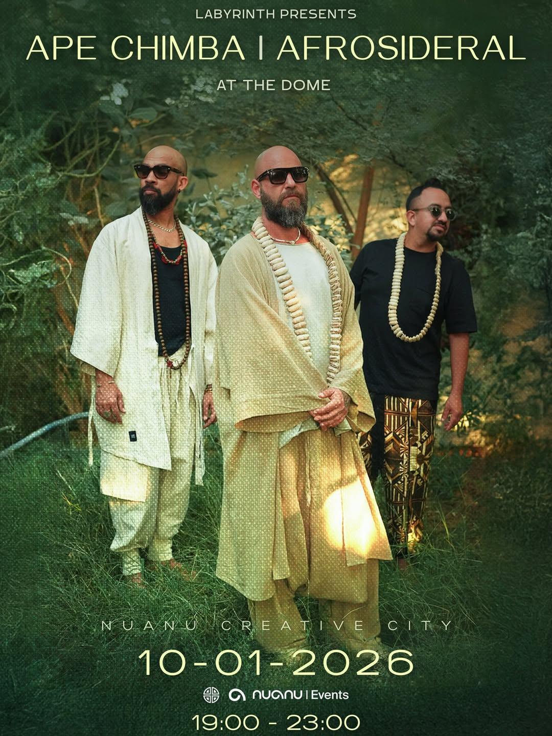 APE CHIMBA & AFROSIDERAL at Labyrinth 