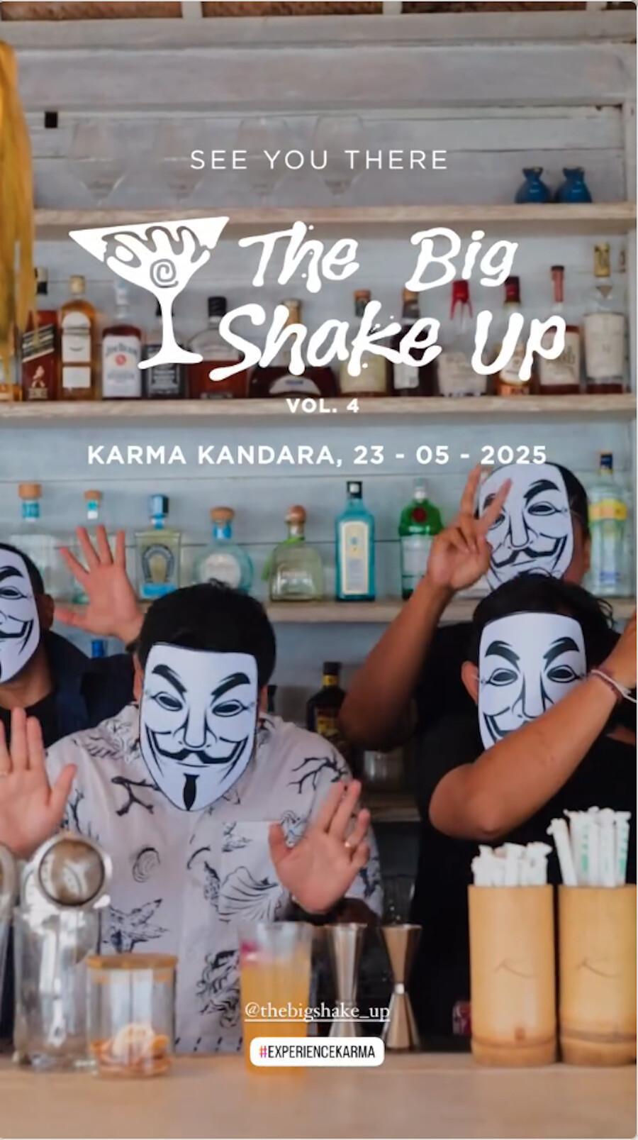 The Big Shake Up Vol. 4 at Karma Kandara Bali