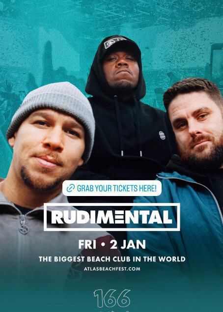 Rudimental at Atlas Beach Club by SEE Events Bali