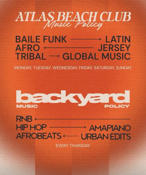 This Week at Atlas Beach Club
