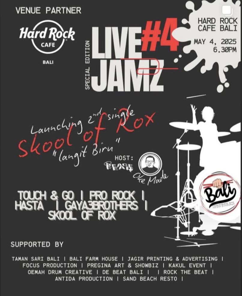 LIVE JAMZ at Hard Rock Cafe 
