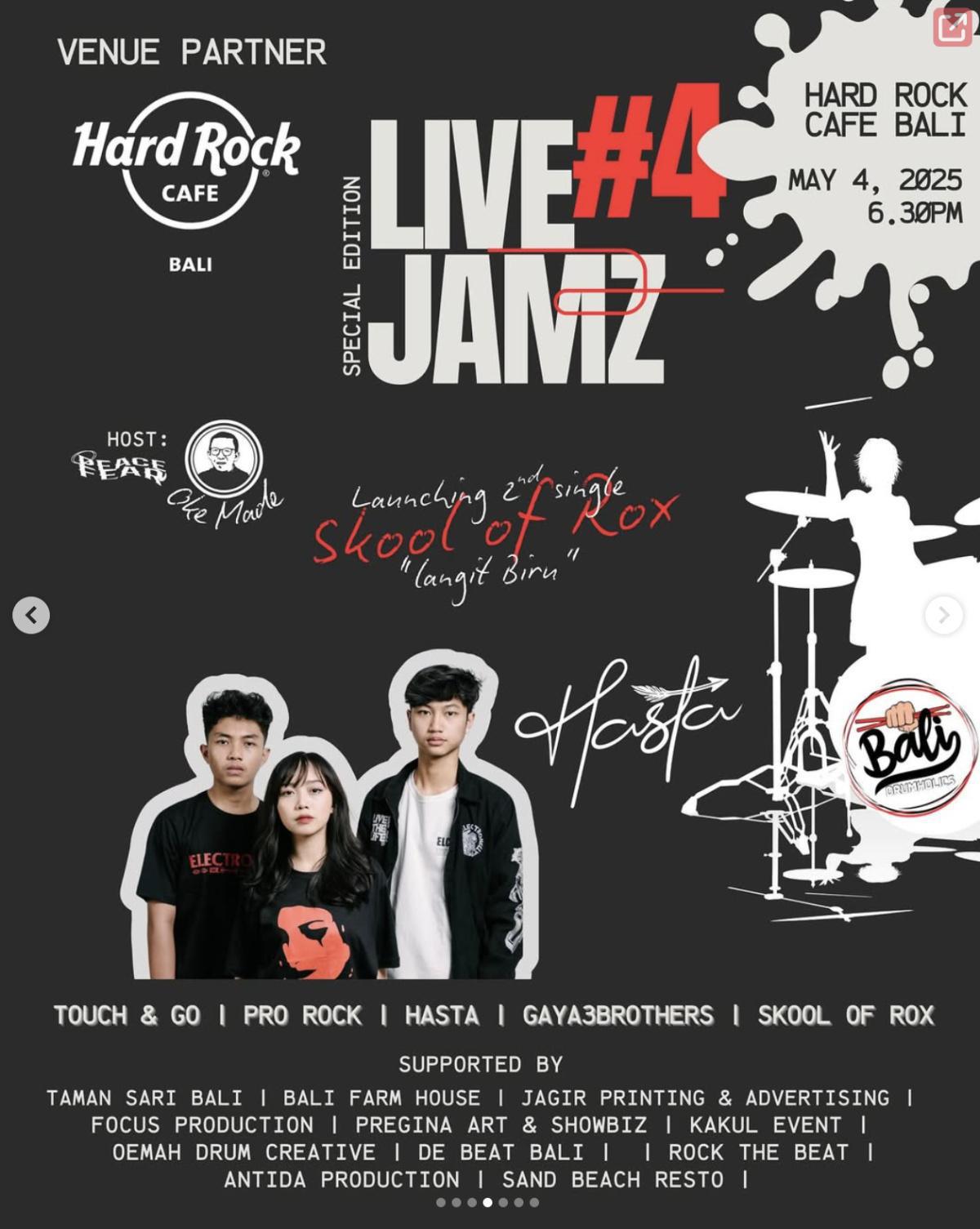 LIVE JAMZ at Hard Rock Cafe 