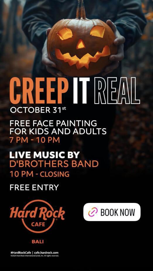 Creep it Real at Hard Rock Cafe