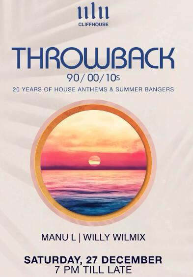 Throwback at Ulu Cliffhouse 