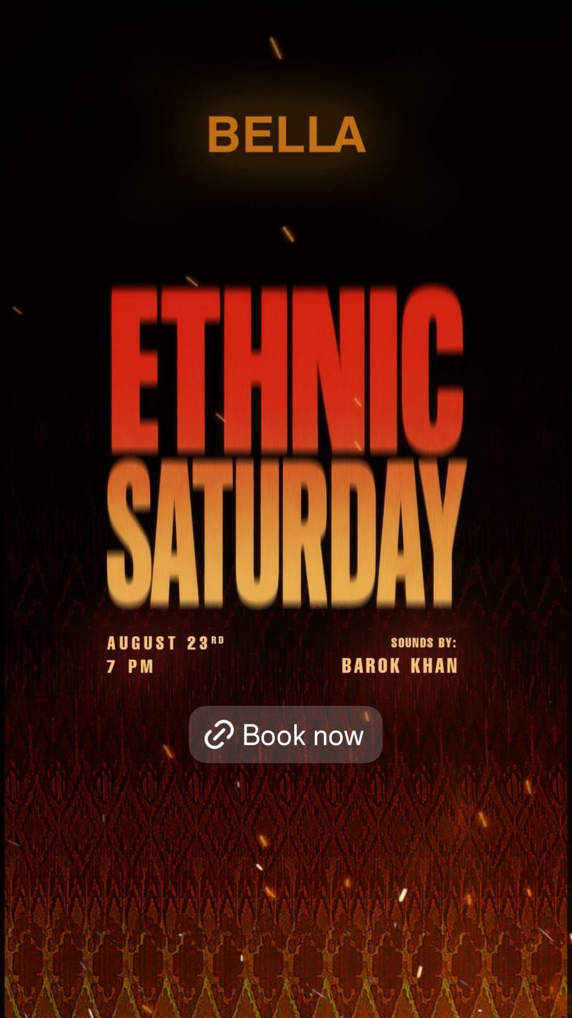Ethnic Saturday at BELLA Canggu