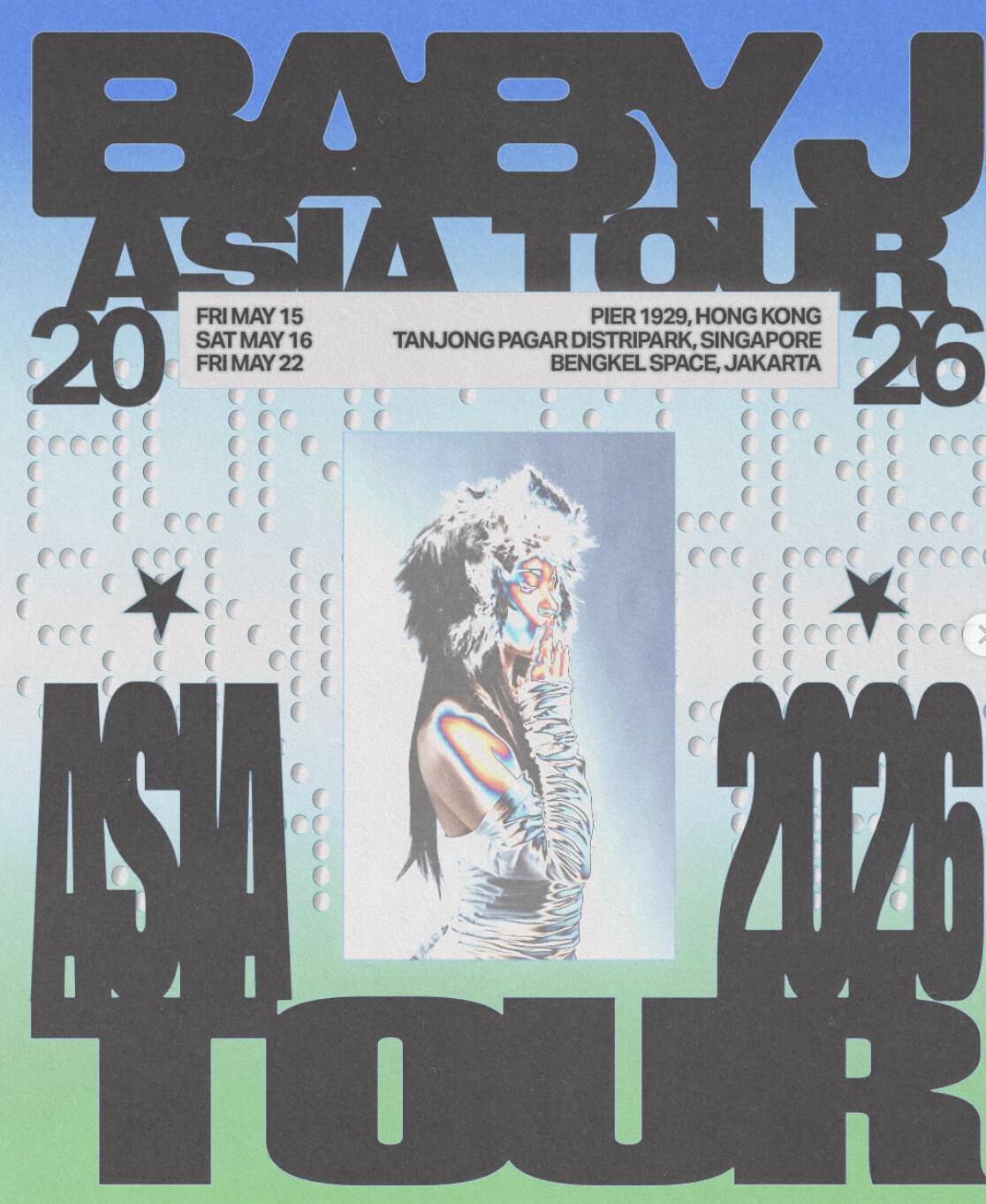 BABY J Asia Tour by Collective Mind BABY J Asia Tour by Collective Mind