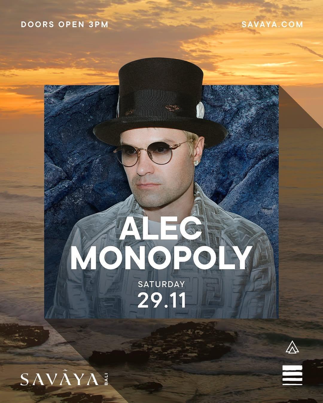 Alec Monopoly at Savaya Bali