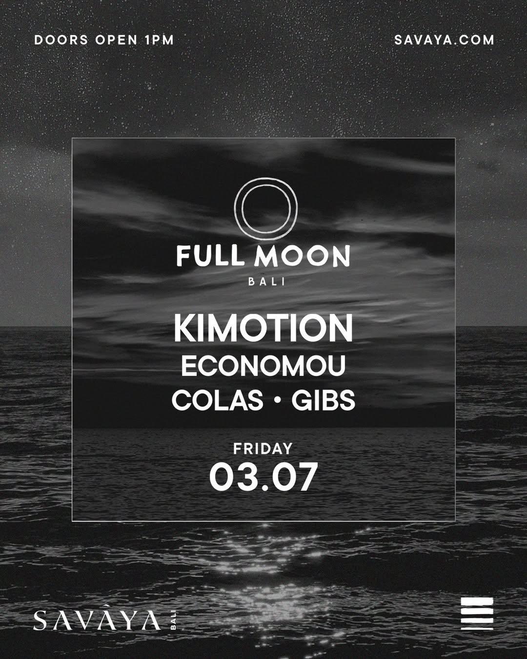 Full Moon at Savaya Bali