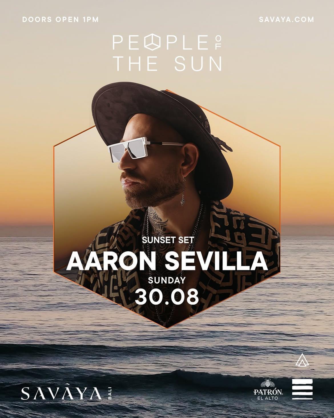 Aaron Sevilla at Savaya Bali