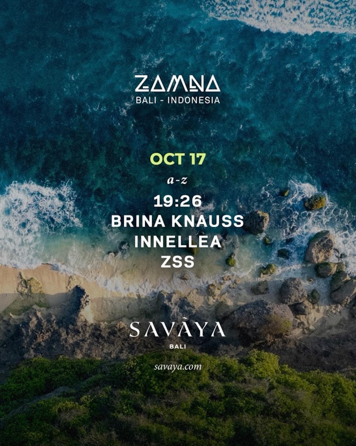 Zamna Day 1 at Savaya Bali