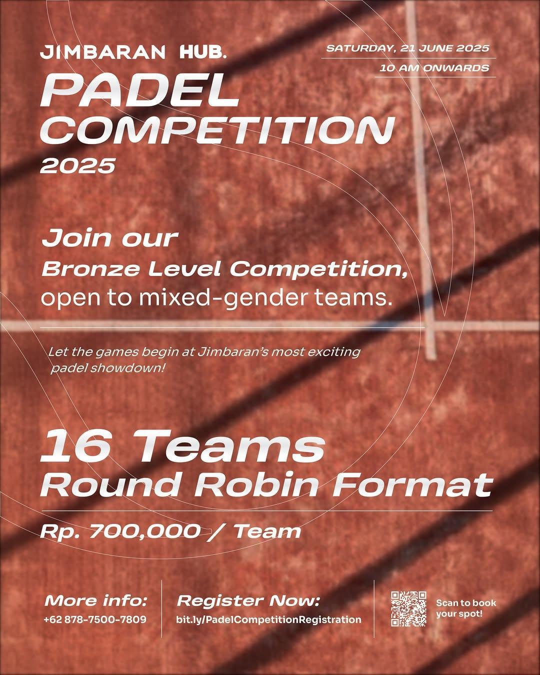 PADEL COMPETITION 2025 at Jimbaran Hub