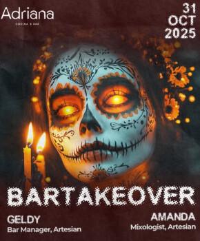 Bartake Over at Adriana Bali Rooftop